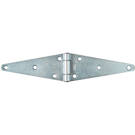National Mfg N128-082 V282 6 in. Zinc Palted Heavy Duty Strap Hinge with Screws 831114038